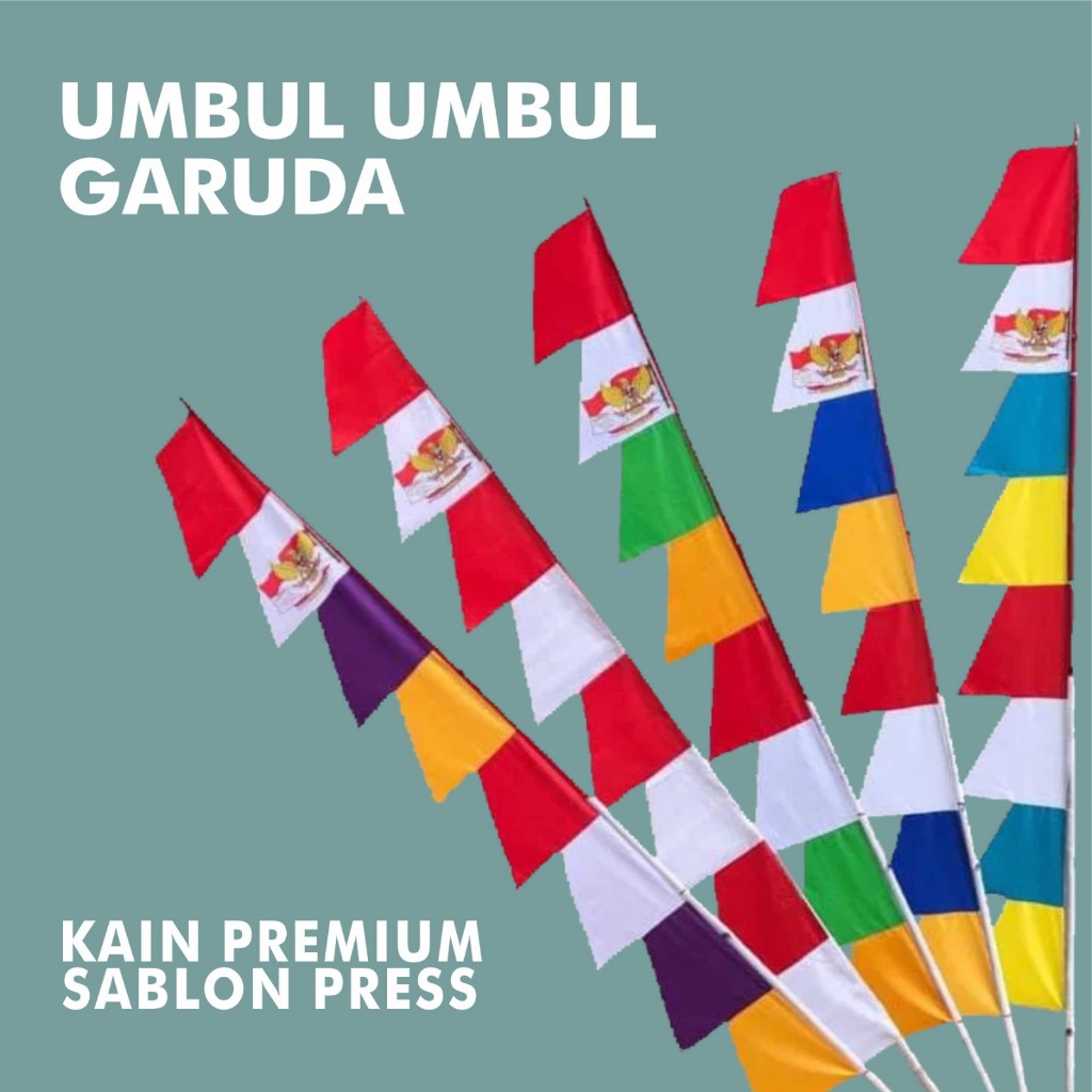 (20PCS)BENDERA UMBUL UMBUL GARUDA