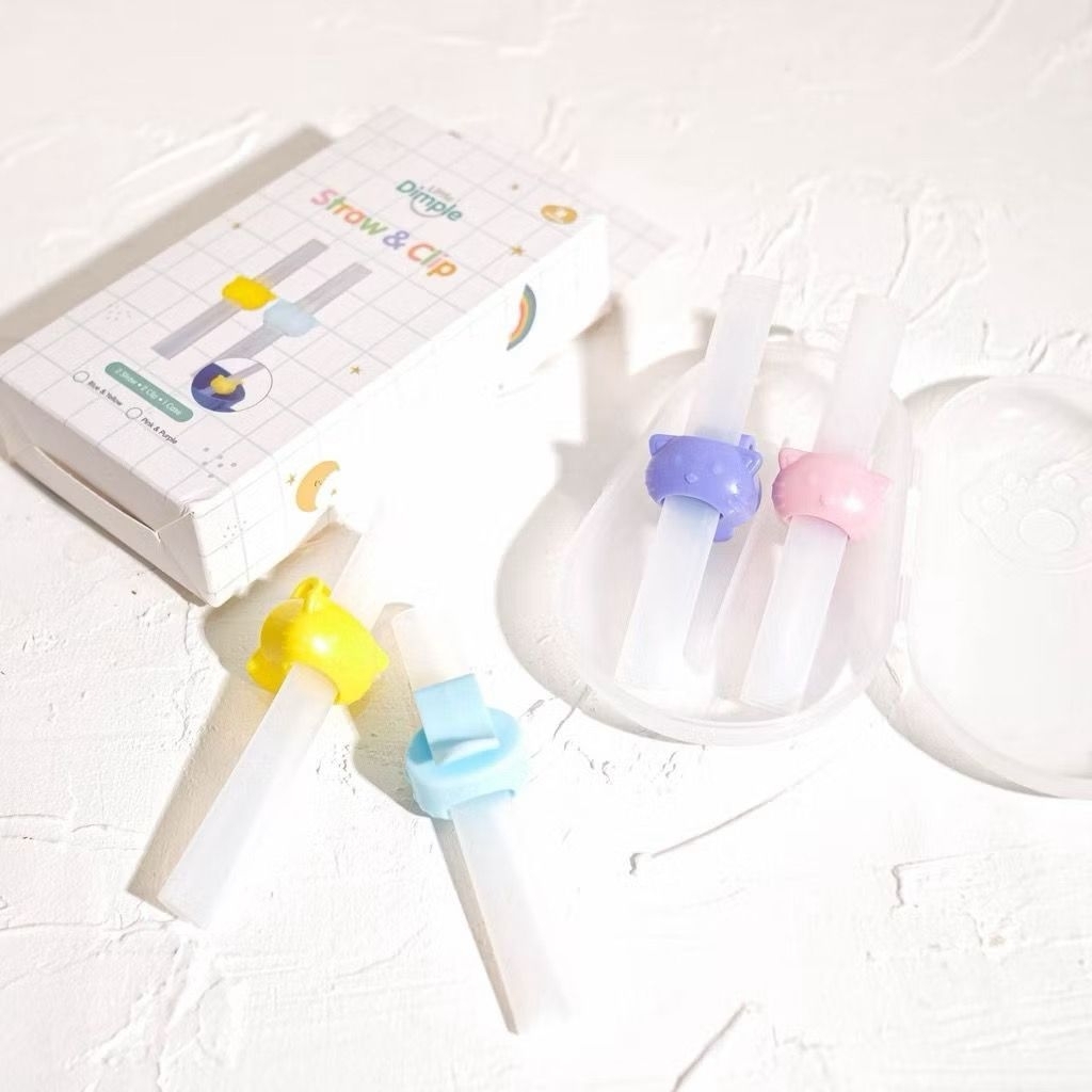 Little Dimple Straw & Clip