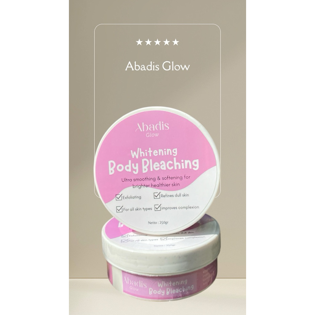 Body bleaching whitening