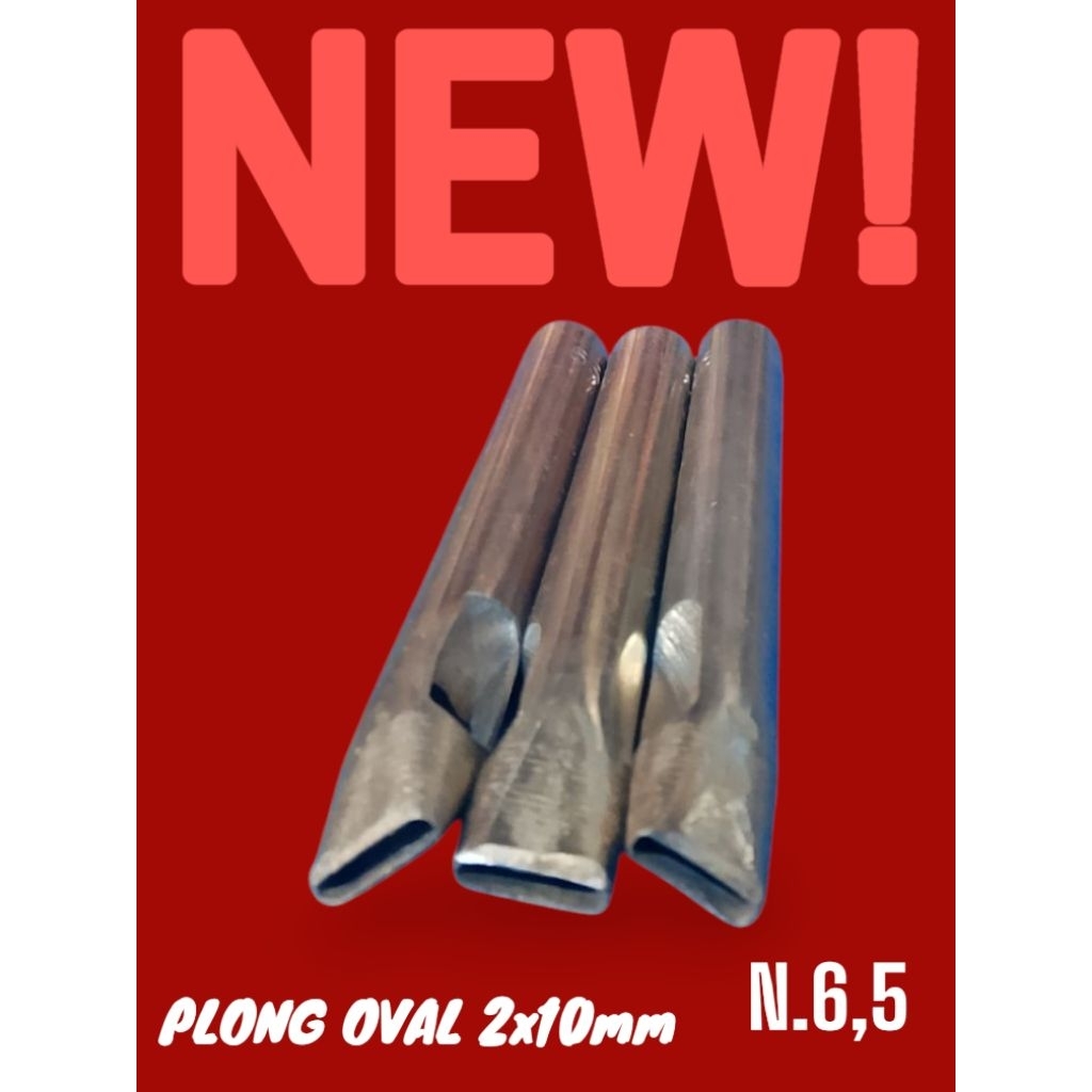 Plong oval 2x10mm (n.6,5)