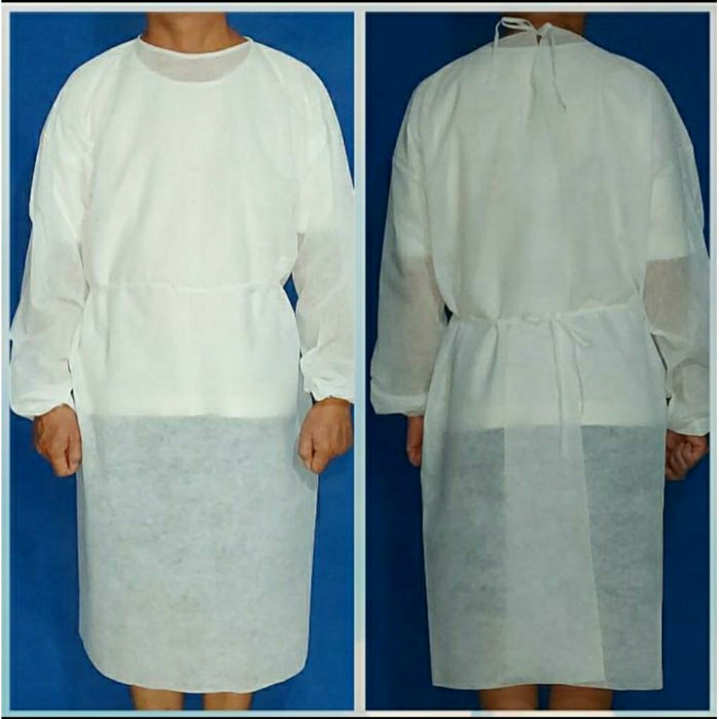 BAJU ISOLATION GOWN/DISPOSABLE GOWN