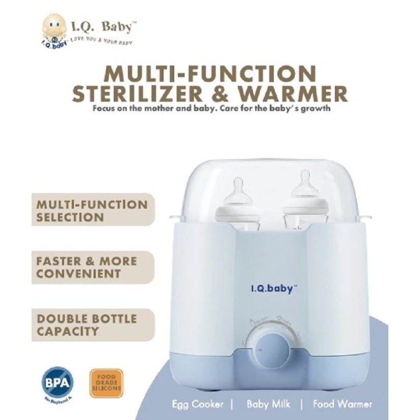 IQ Baby Multi Function Compact Sterilizer | Warmer Multifunction IQ 922 | SBP