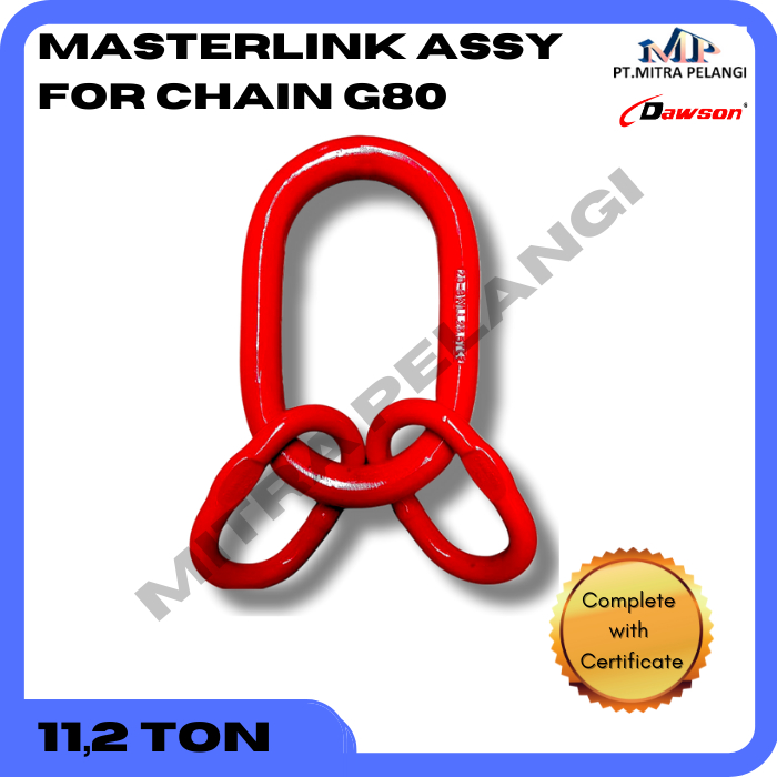 Masterlink Assembly WLL 11,2 Ton Grade 80 Dawson