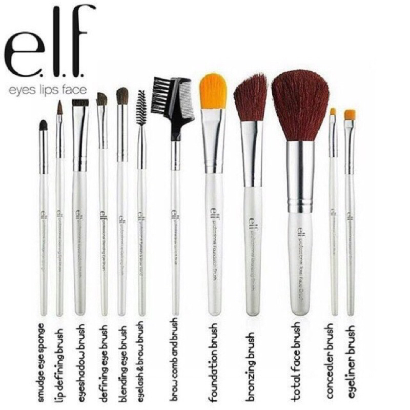 Elf White Brush Set Original