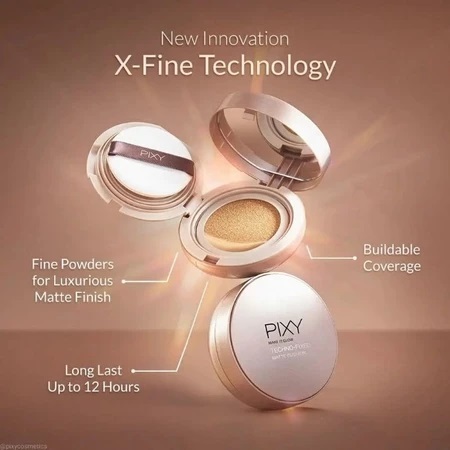 Pixy Make It Glow [ TECHNO FIXED ] Matte Cushion Full Case ( NEW )