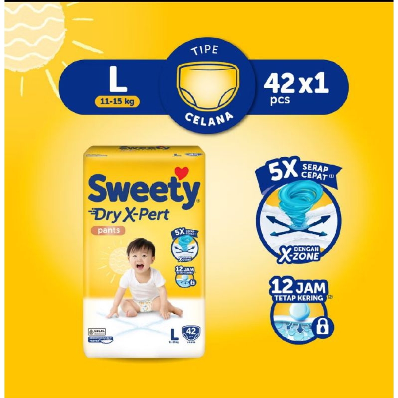 Pamper sweety dry X-pert pants