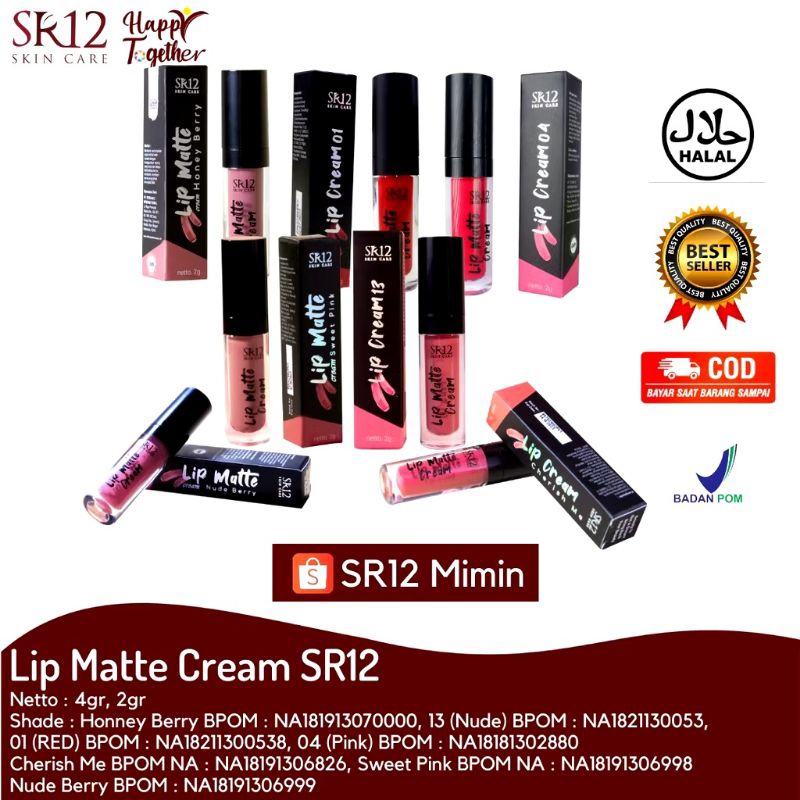 LIP MATTE CREAM SR12