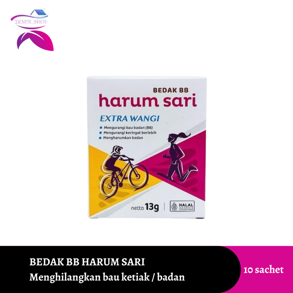 Bedak BB Harum Sari Box 10 Sachet
