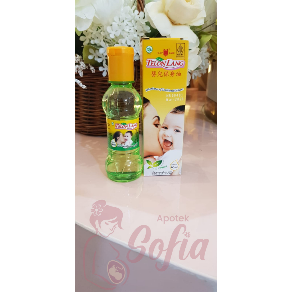 Cap Lang Minyak Telon 60 ml
