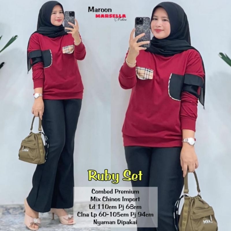 RUBY SETELAN WANITA BY MARSELLA 18.02