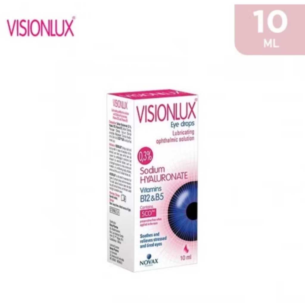 Visionlux Plus Eye Drops 10ml