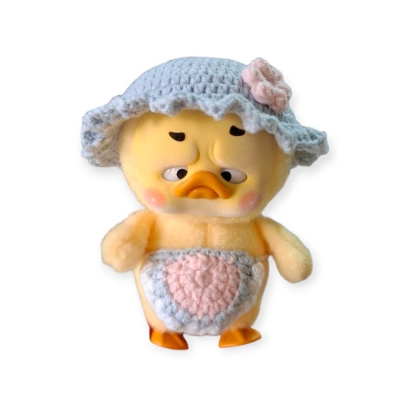 Baju apron set boneka upset duck