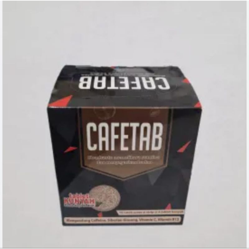 CAFETAB suplemen anti ngantuk tablet kunyah (TABMAX)