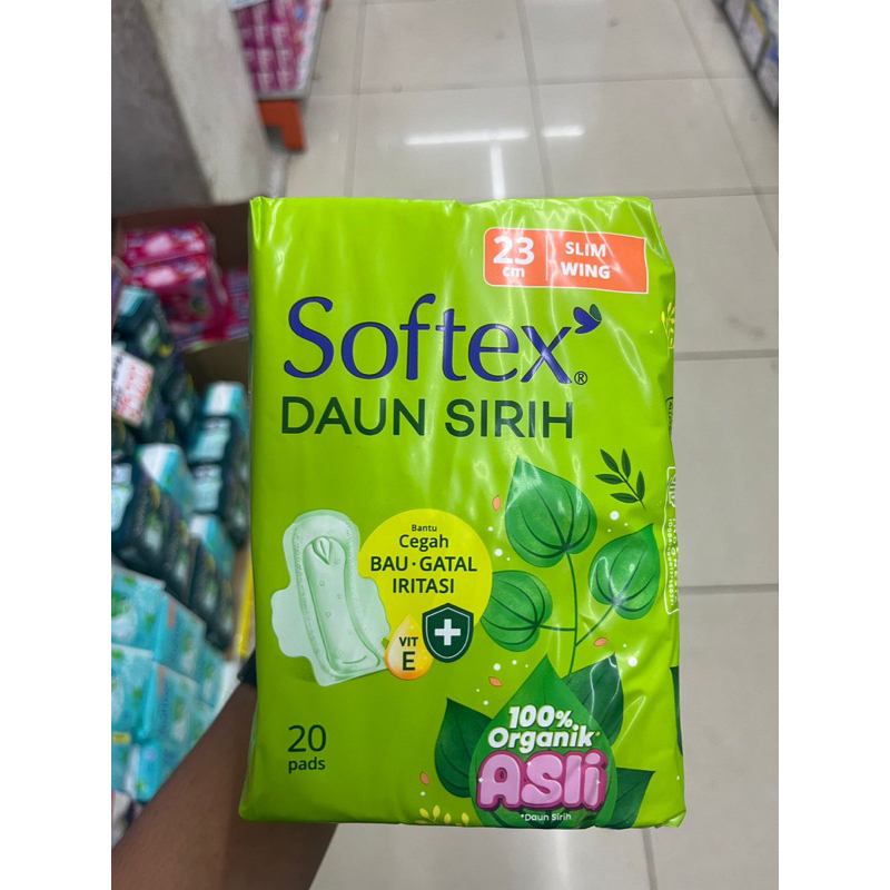 SOFTEX DAUN SIRIH WING 23cm / 20’s