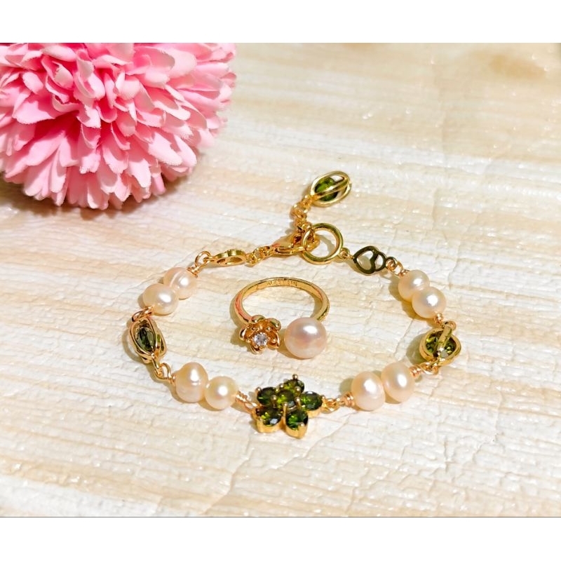 set gelang dan cincin
