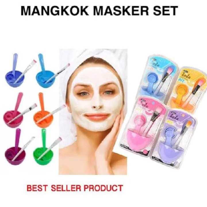 Set Masker Mangkok