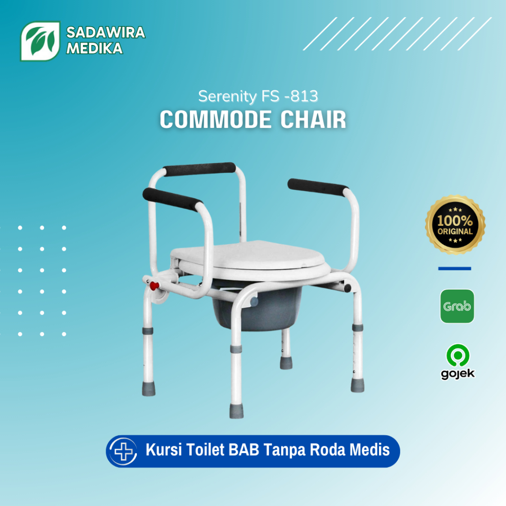 𝗦𝗘𝗥𝗘𝗡𝗜𝗧𝗬 Commode Chair Serenity FS813