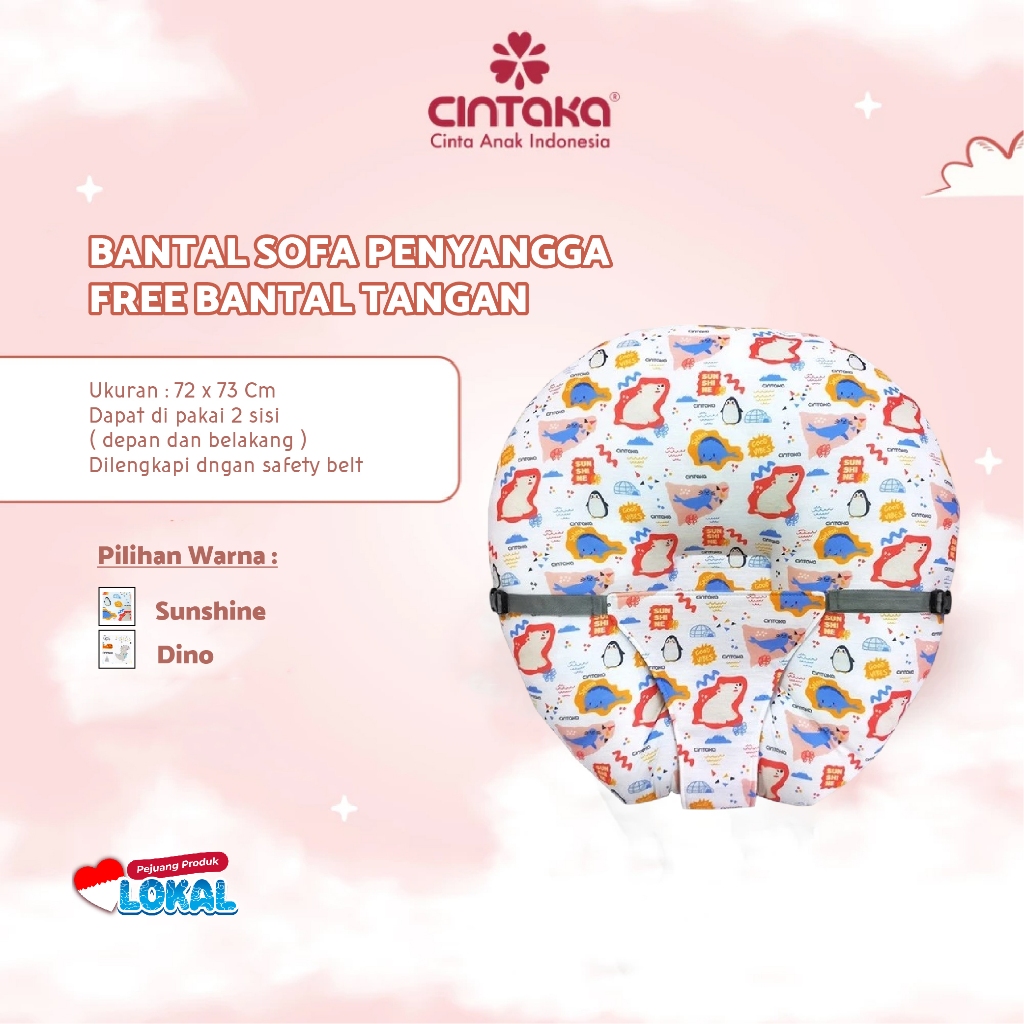 Cintaka Bantal Sofa Penyangga