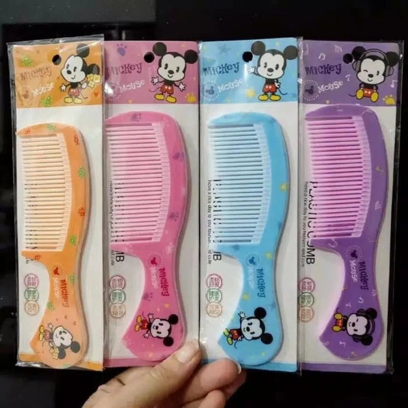 sisir mini karakter 1PCS