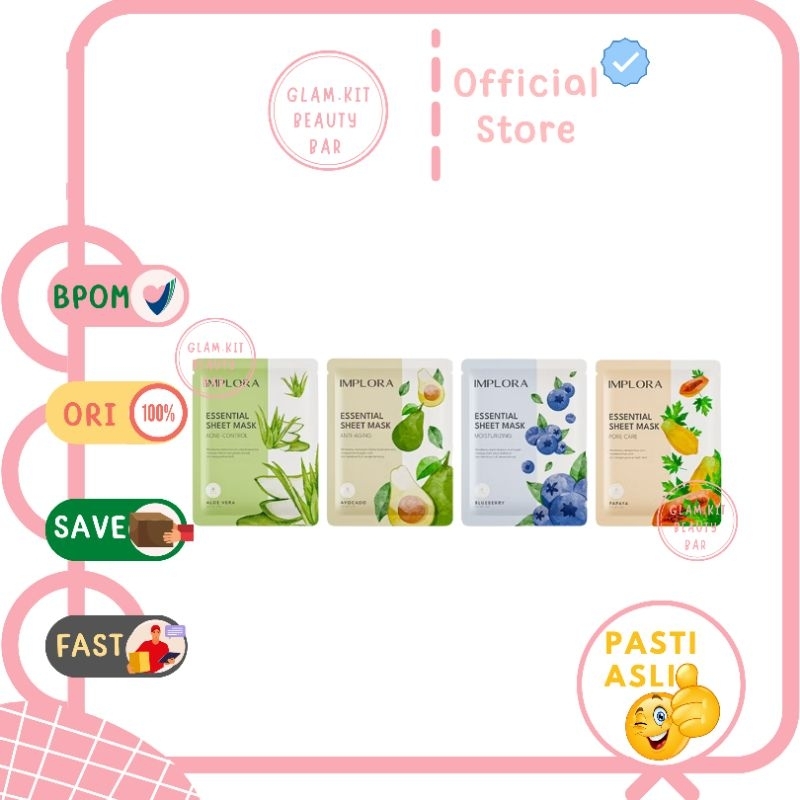 Implora Sheet Mask 25g
