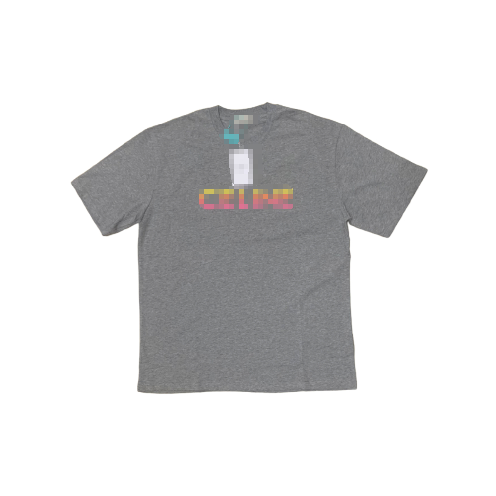[CEL] Kaos Tshirt Gradient Logo Print