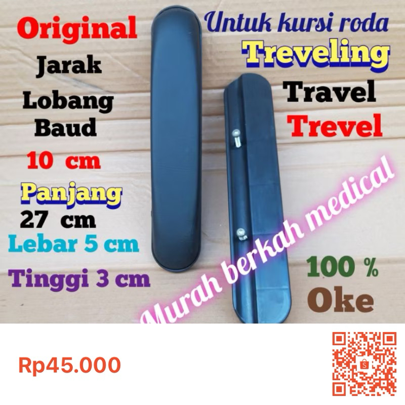 sandaran tangan kursi roda