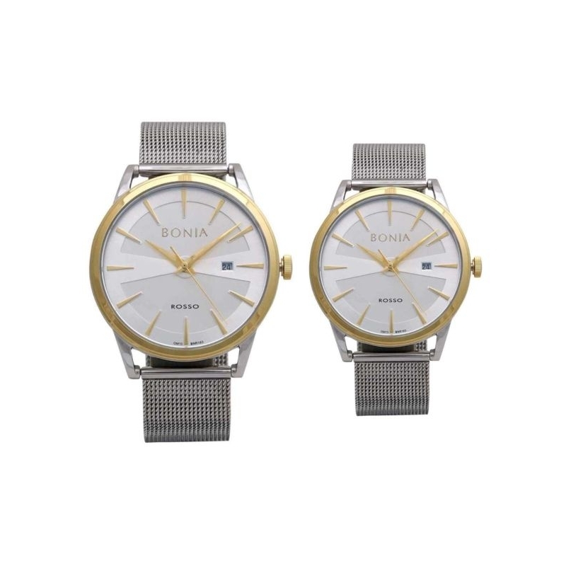 BONIA STRAP PASIR BEZEL GOLD