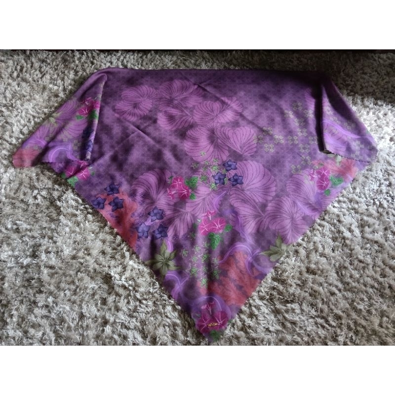 Dflower Scarf Purple