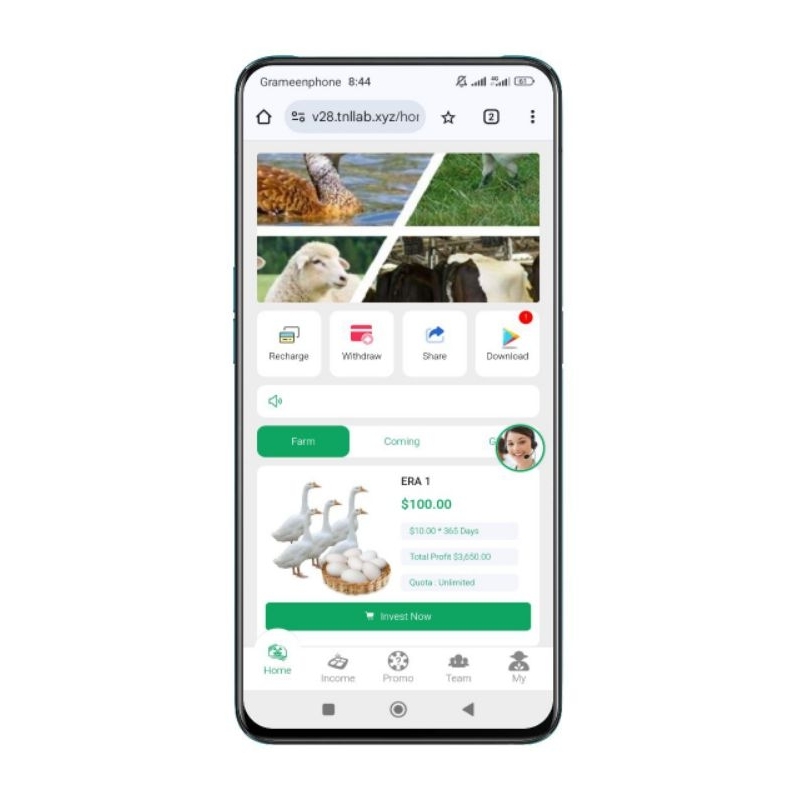 New Design Mining Investment Website And Script Available