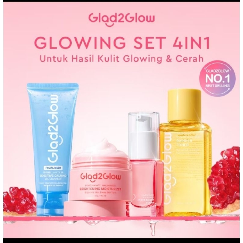 Glad2Glow Glowing Set 4 in 1