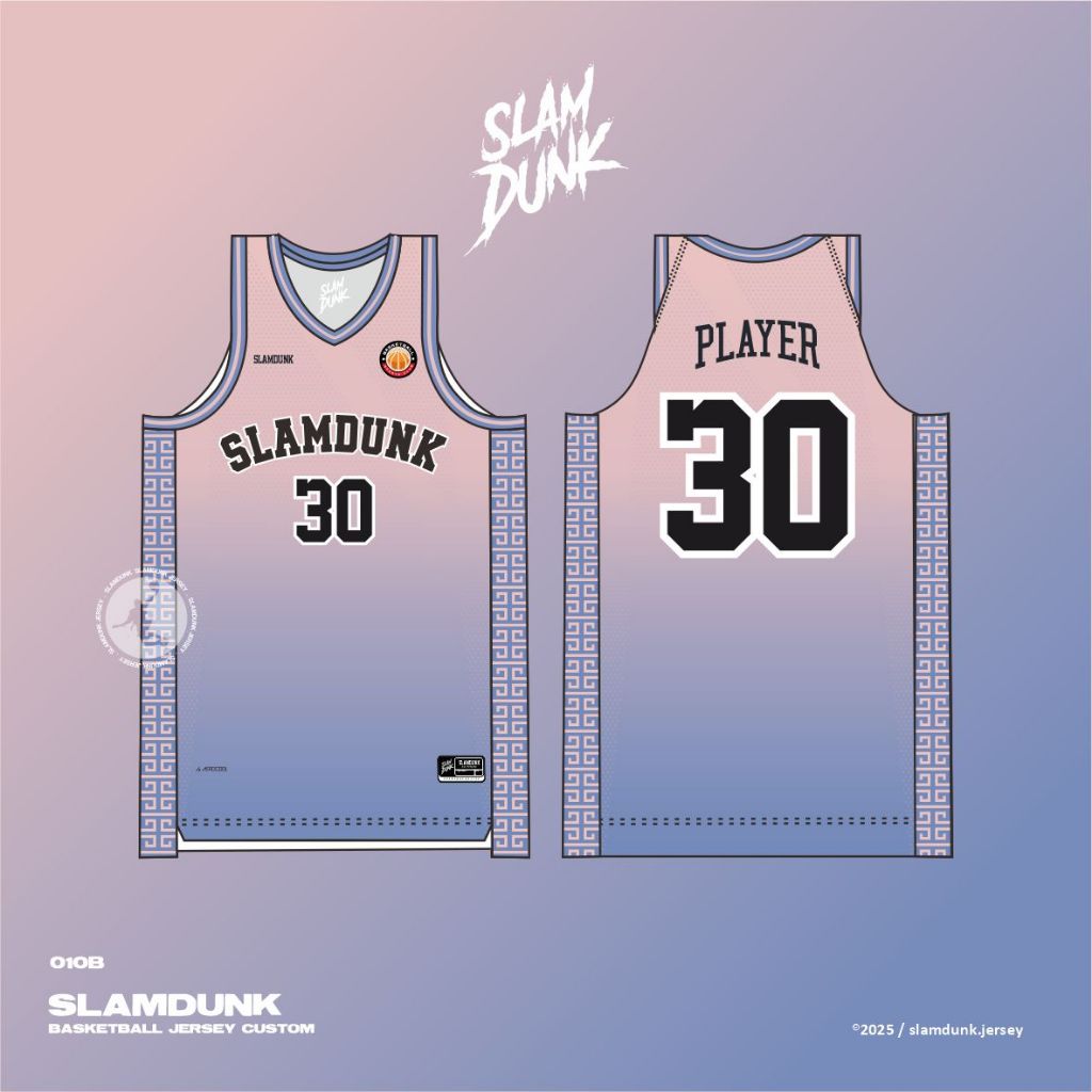 [Slamdunk] Jersey Basket Custom 012B