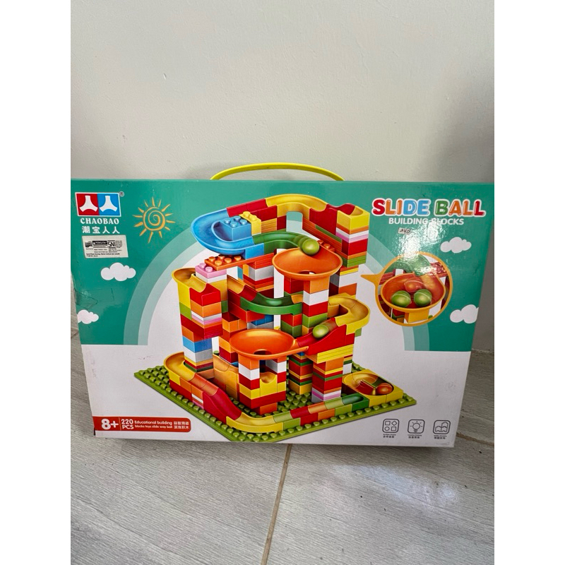 slide ball building blocks