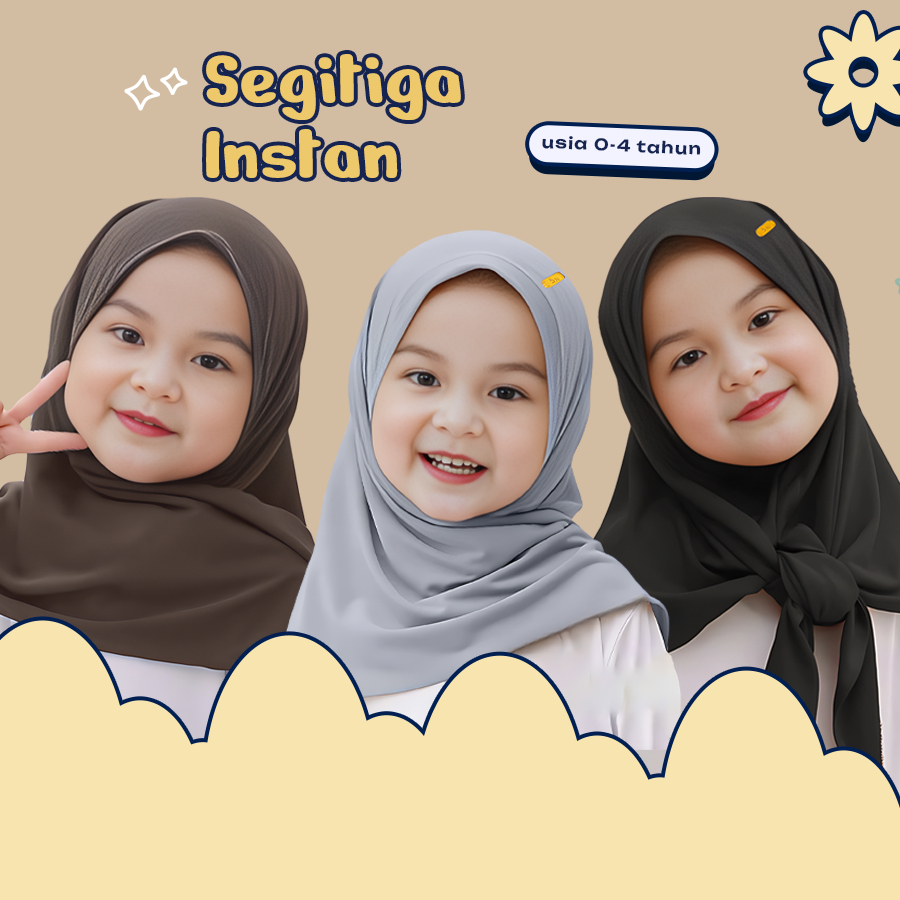 LIORA - Segitiga instan Anak TK Spandek Jersey