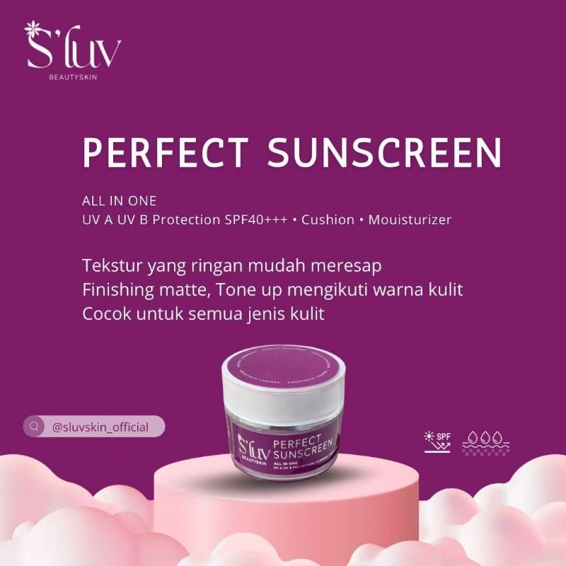 S'LUV Perfect Sunscreen All in One