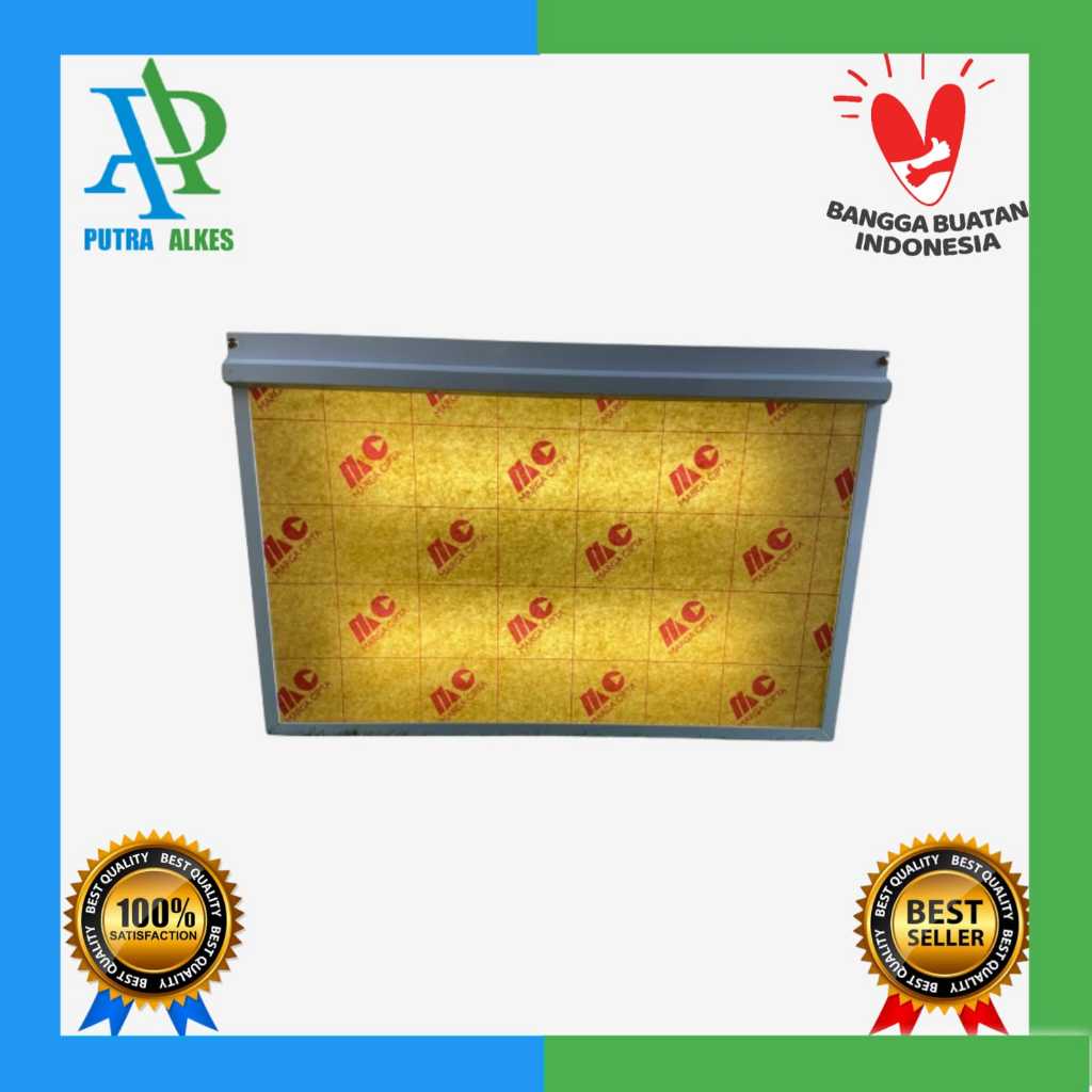 X Ray Viewer Double Besi - Lampu Baca Rontgen