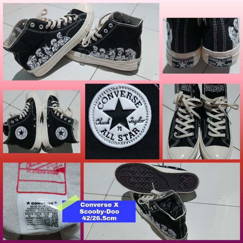 Converse 70s X Scooby-Doo black second