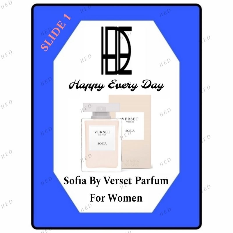 Parfum Refill Sofia Verset Parfum For Women