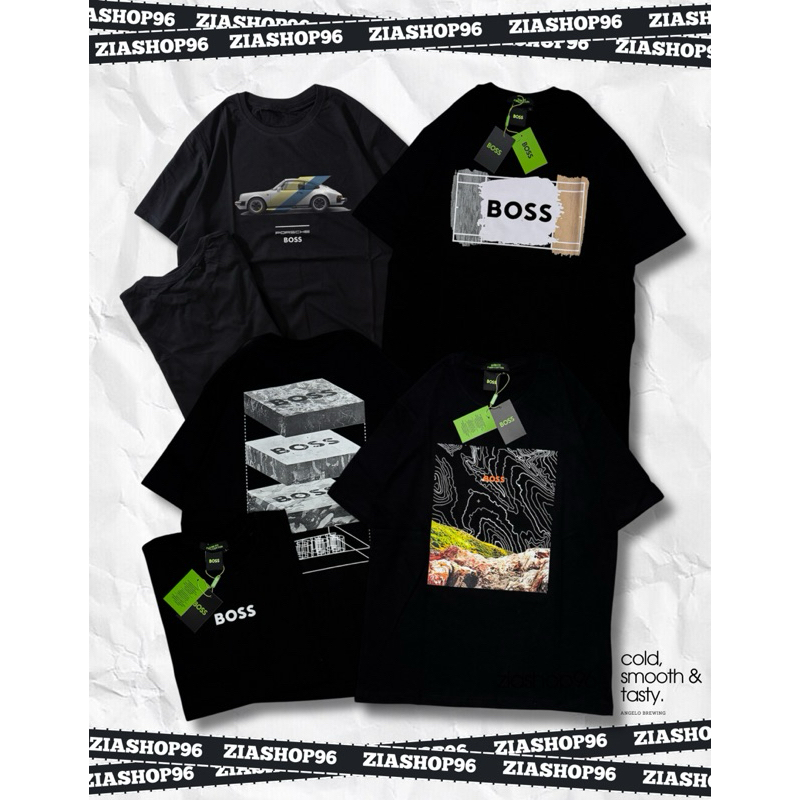 Kaos Pria Premium Hugo B005 1:1