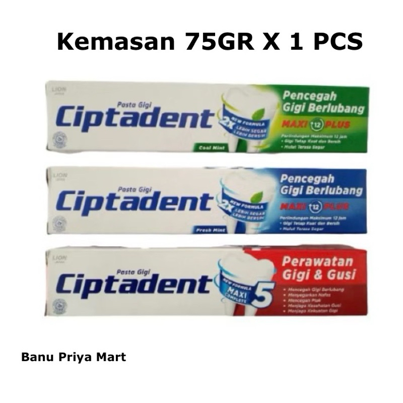 Ciptadent Pasta Gigi 75gr