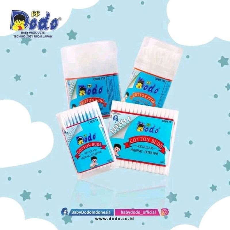 Dodo Cotton Buds Regular Extra Fine - Cotton Buds
