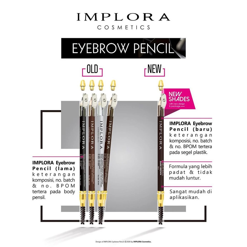IMPLORA Pensil Alis - Eyebrow Pencil