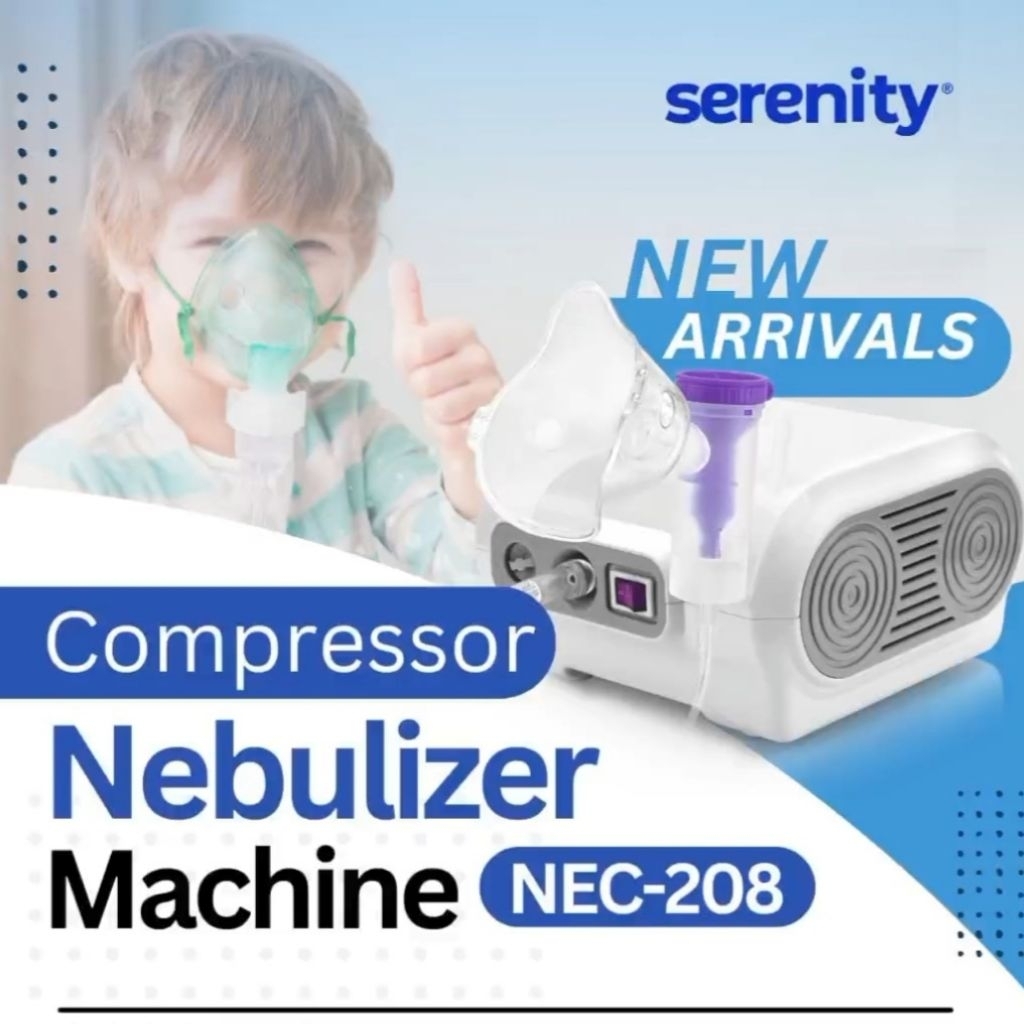 Compressor Nebulizer NEC 208 Serenity