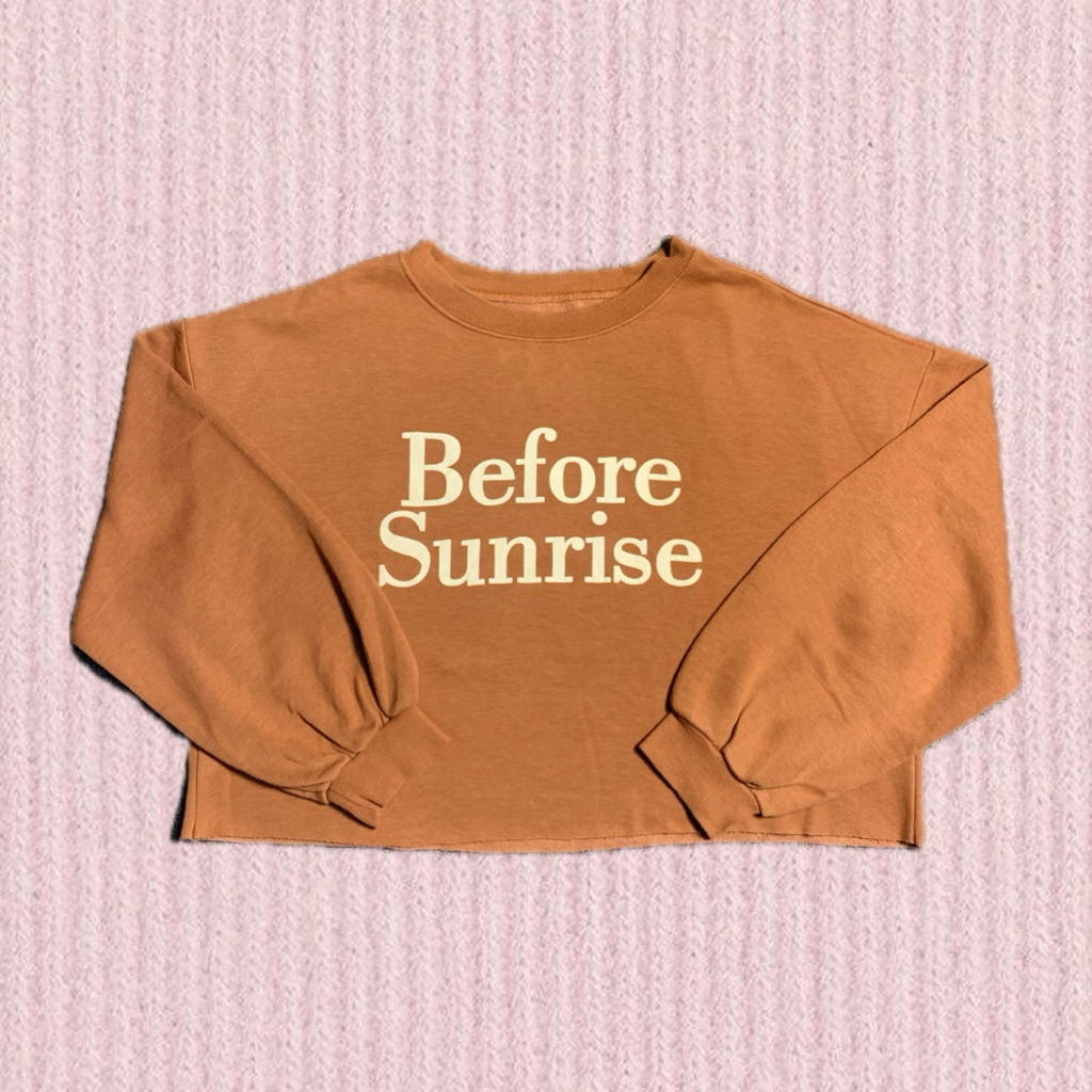 sweater before sunrise