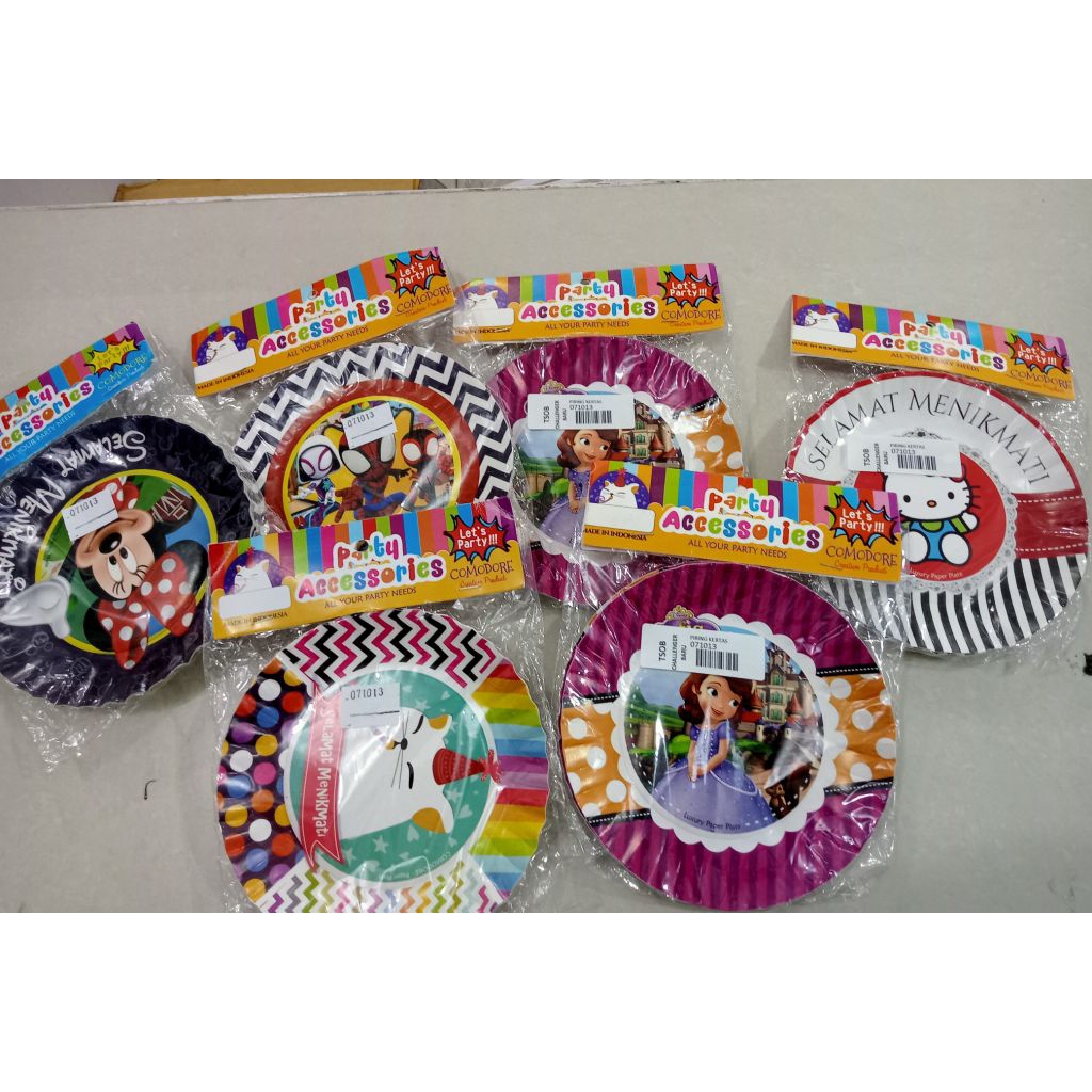 Piring/kertas/Kue