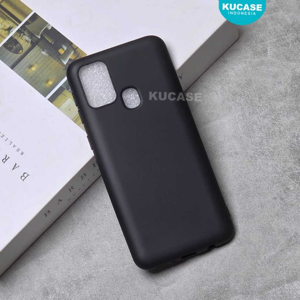 Samsung M31 Softcase Macaron Square Black Case Samsung M31 MSB