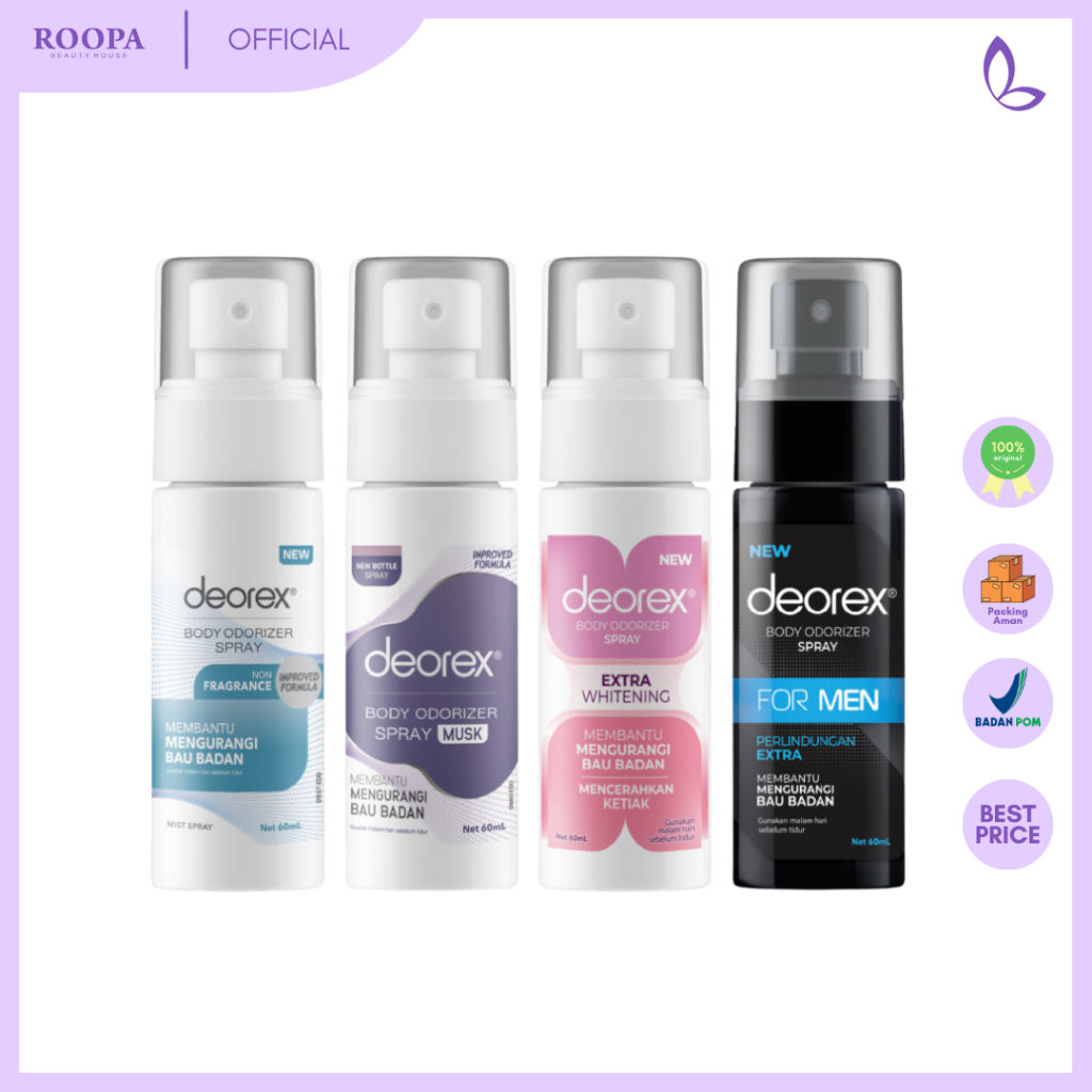 DEOREX Body Odorizer Spray 60 ml