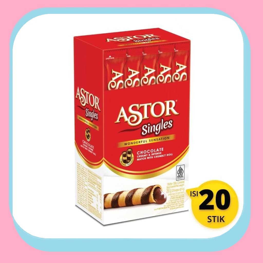 ASTOR SINGLES 12.5 GR / 20 PCS
