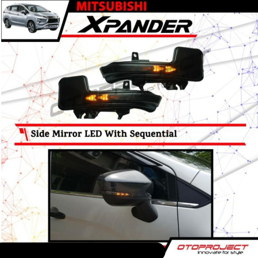Side Mirror LED Sein Spion Sequential Xpander