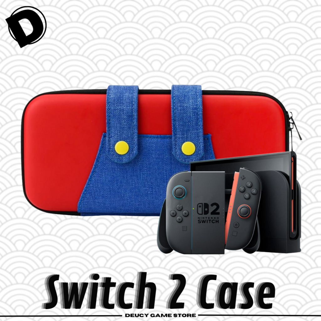 Nintendo Switch 2 Hardcase Case Casing Pouch Tas Mario Bros