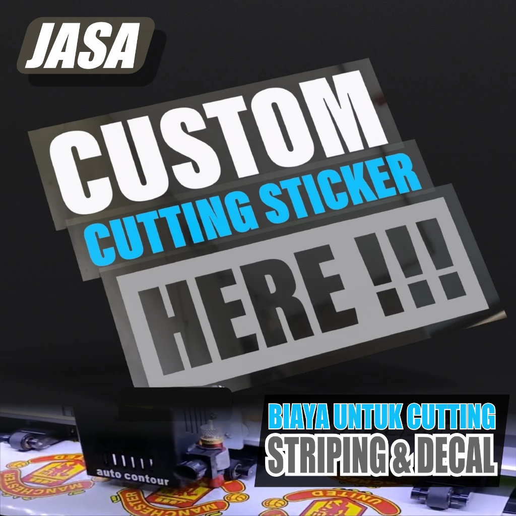 JASA CUTTING STRIPING DECAL